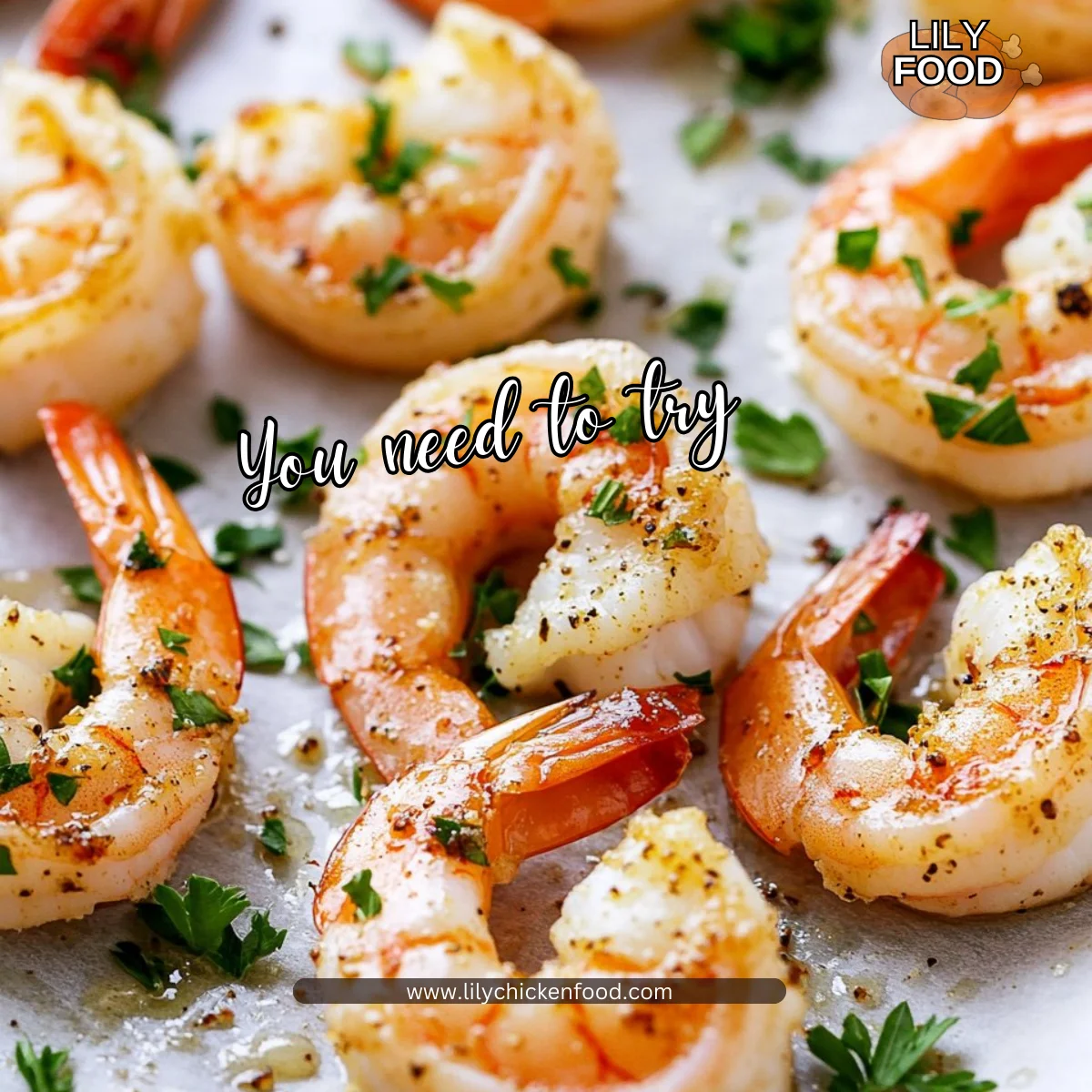 Baked Garlic Shrimp