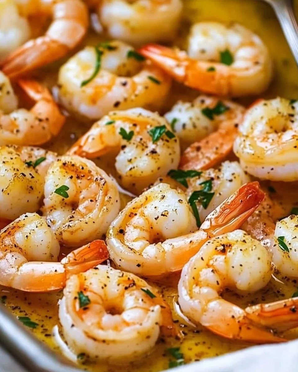 Baked Garlic Shrimp