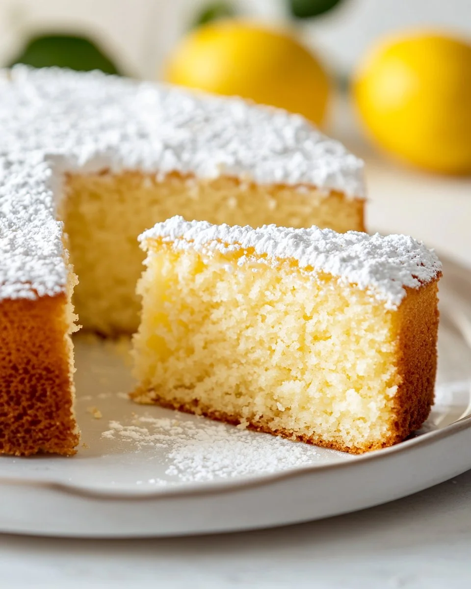 Lemon Limoncello Cake