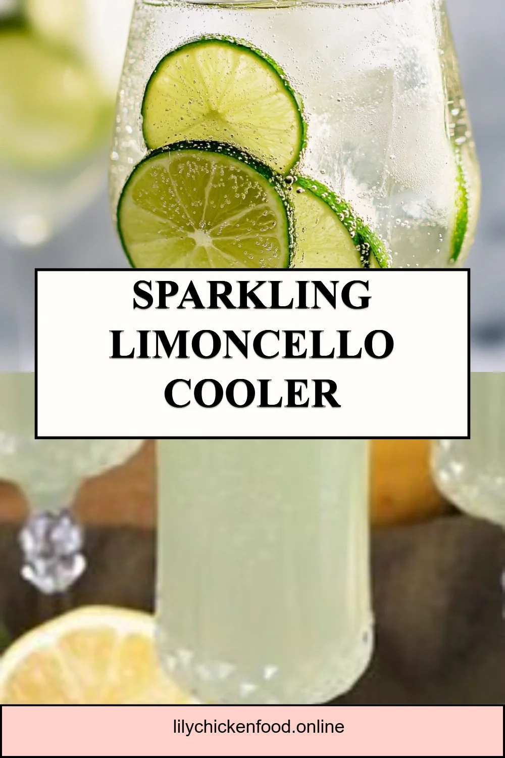 Sparkling Limoncello Cooler
