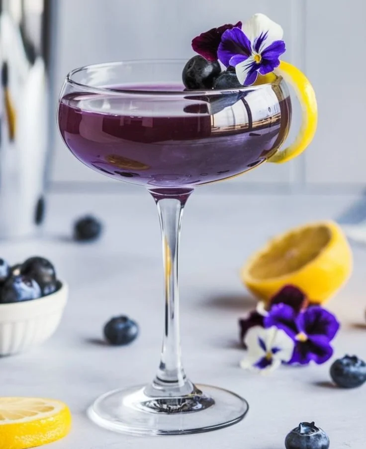 Blueberry Limoncello Martini: A Burst of Sunshine in a Glass!