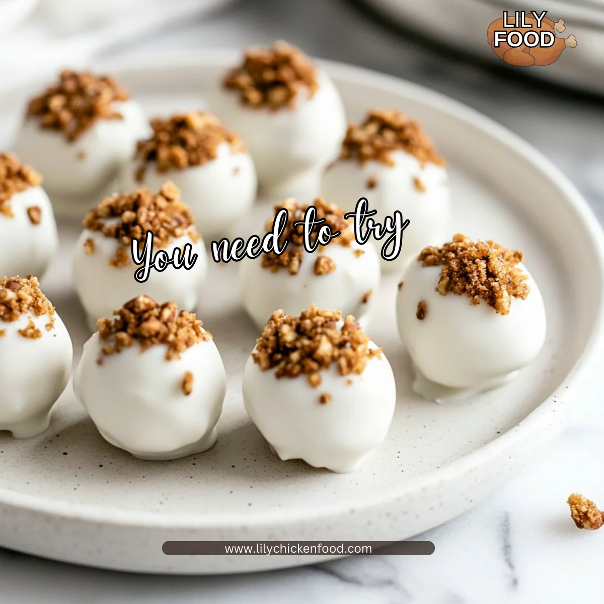 Carrot Cake Truffles