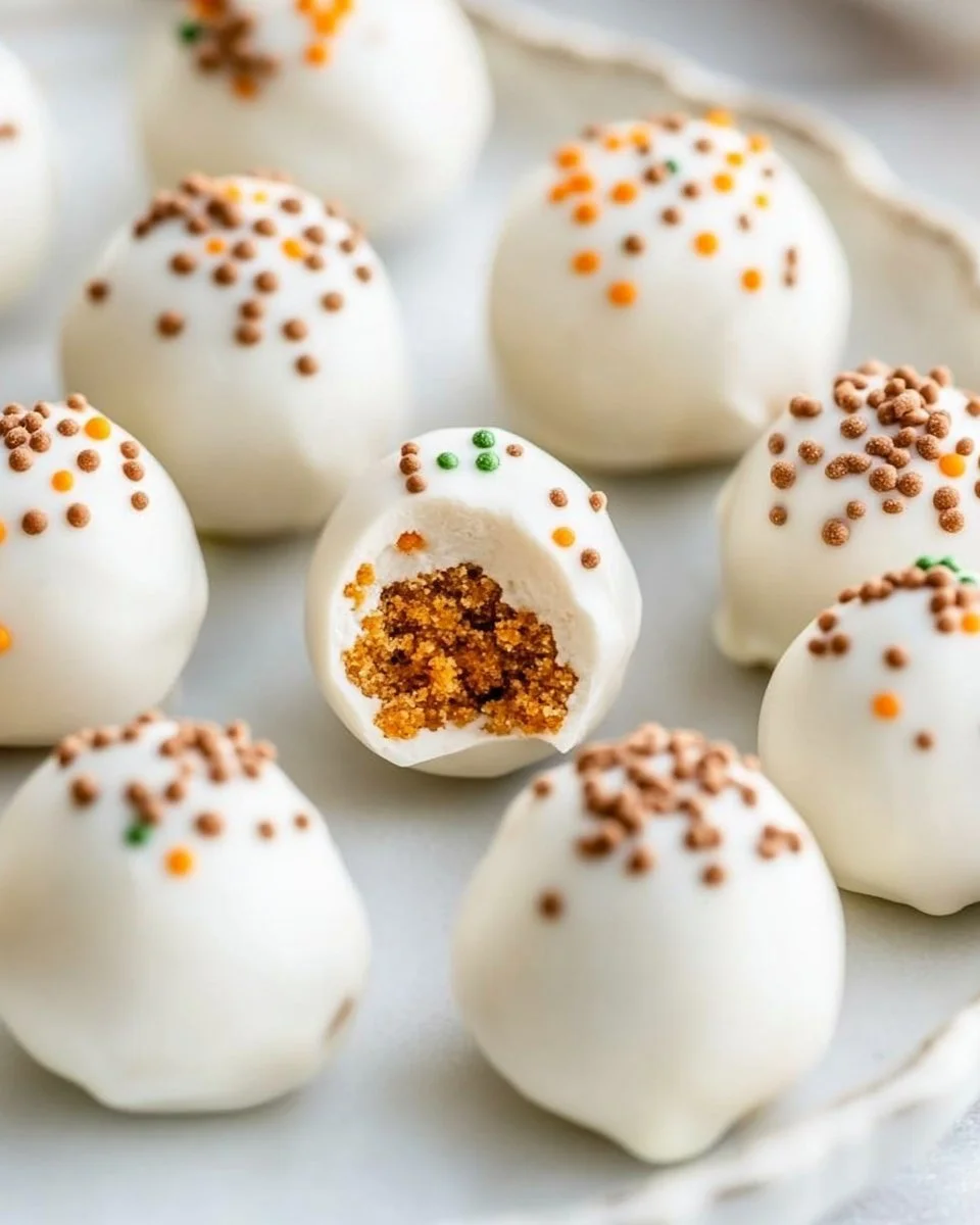 Carrot Cake Truffles