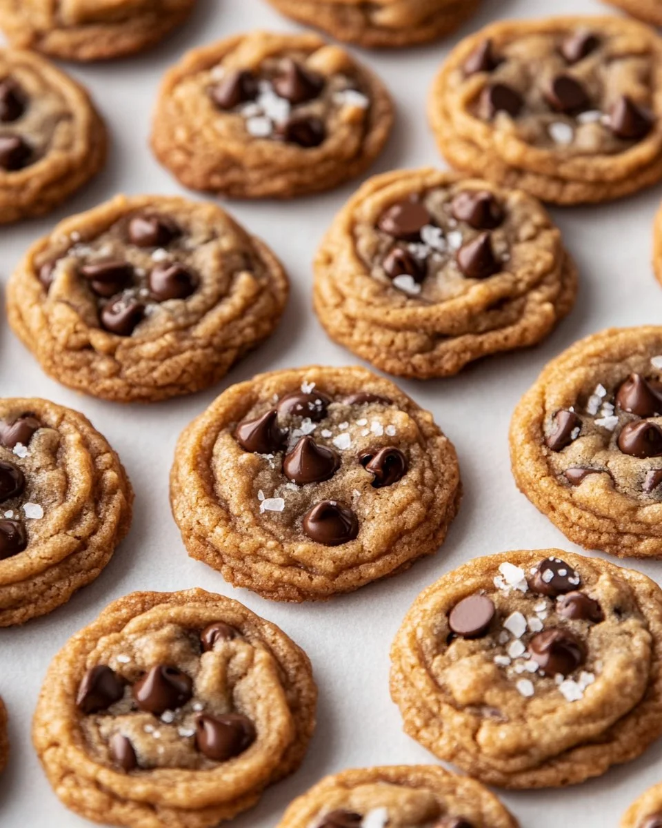 Crispy and Chewy Chocolate Chip Cookies