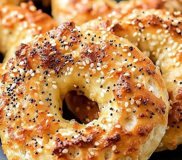 Greek Yogurt Bagels