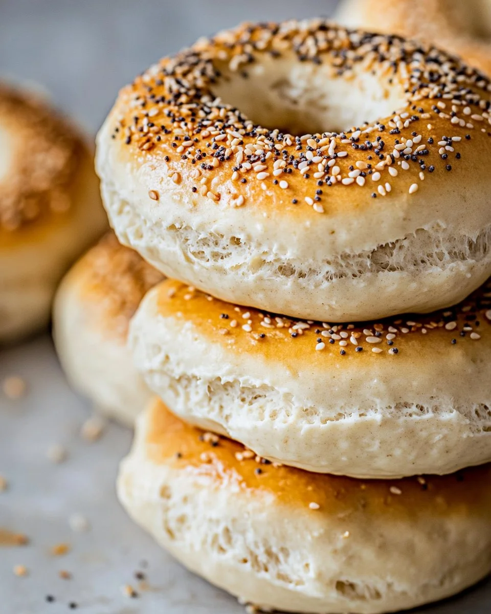Greek Yogurt Bagels