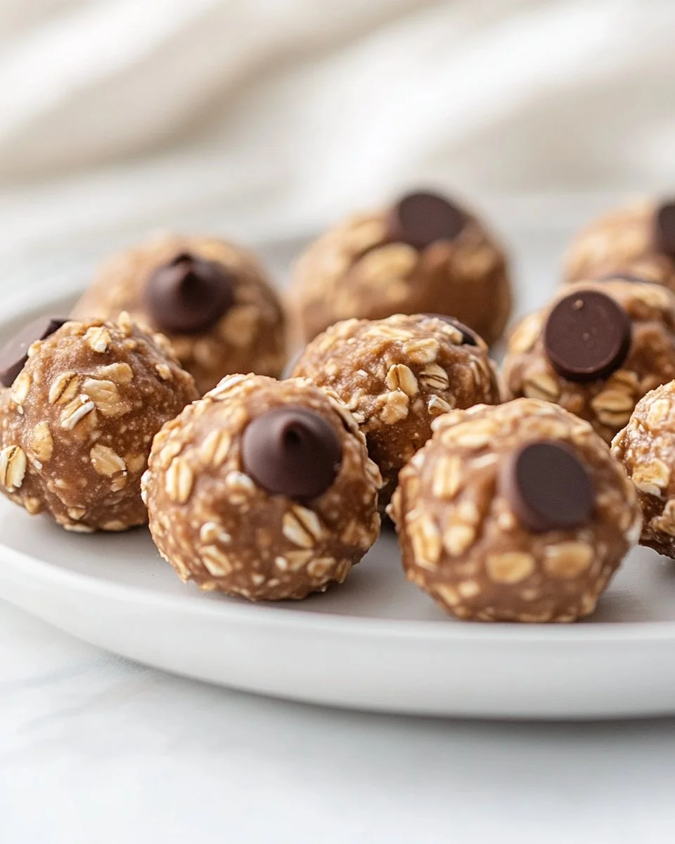 Healthy Peanut Butter Greek Yogurt Bites
