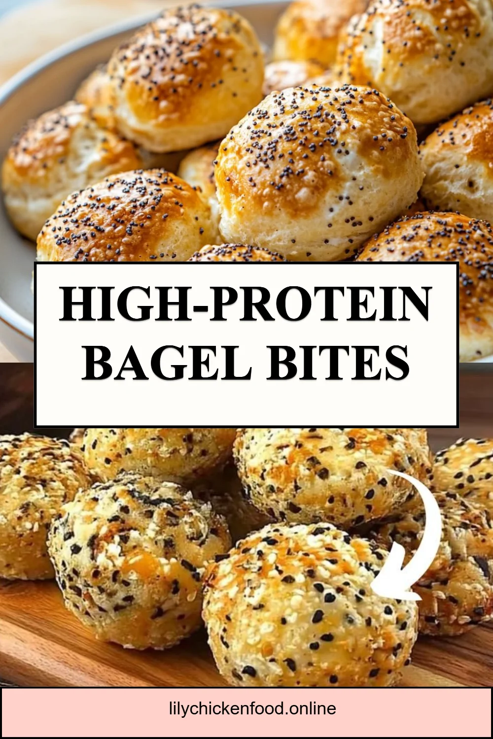 High-Protein Bagel Bites