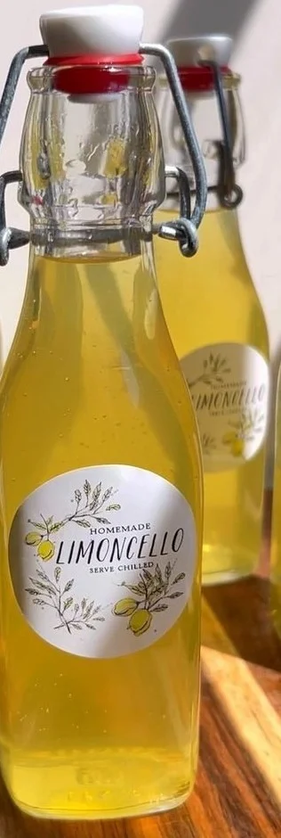 Homemade Limoncello