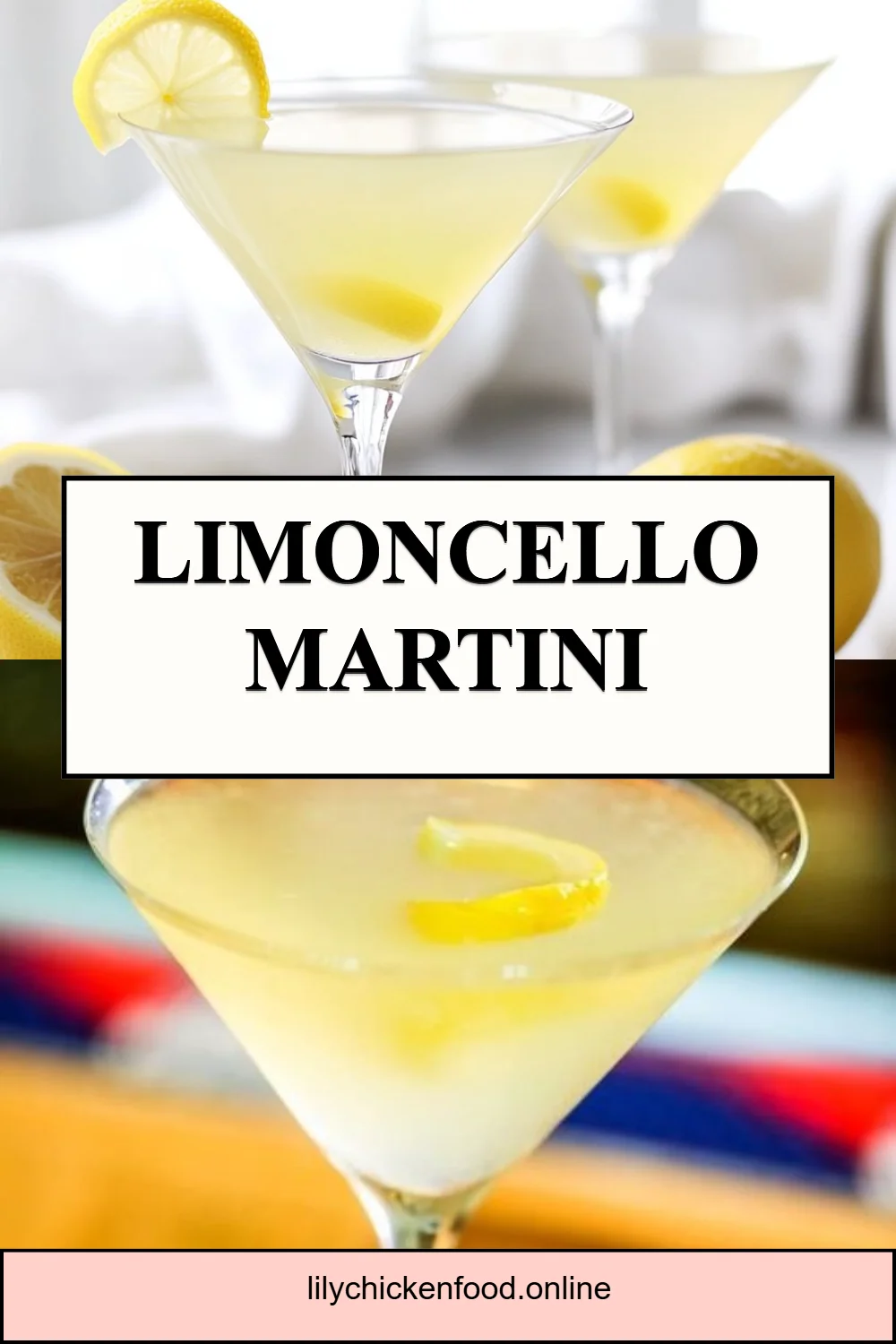 Limoncello Martini