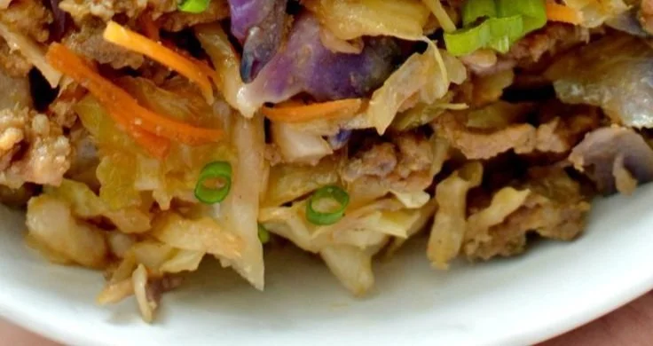 Low Carb Egg Roll in a Bowl