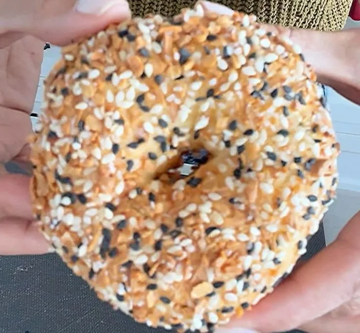 Protein Bagels with Cottage Cheese