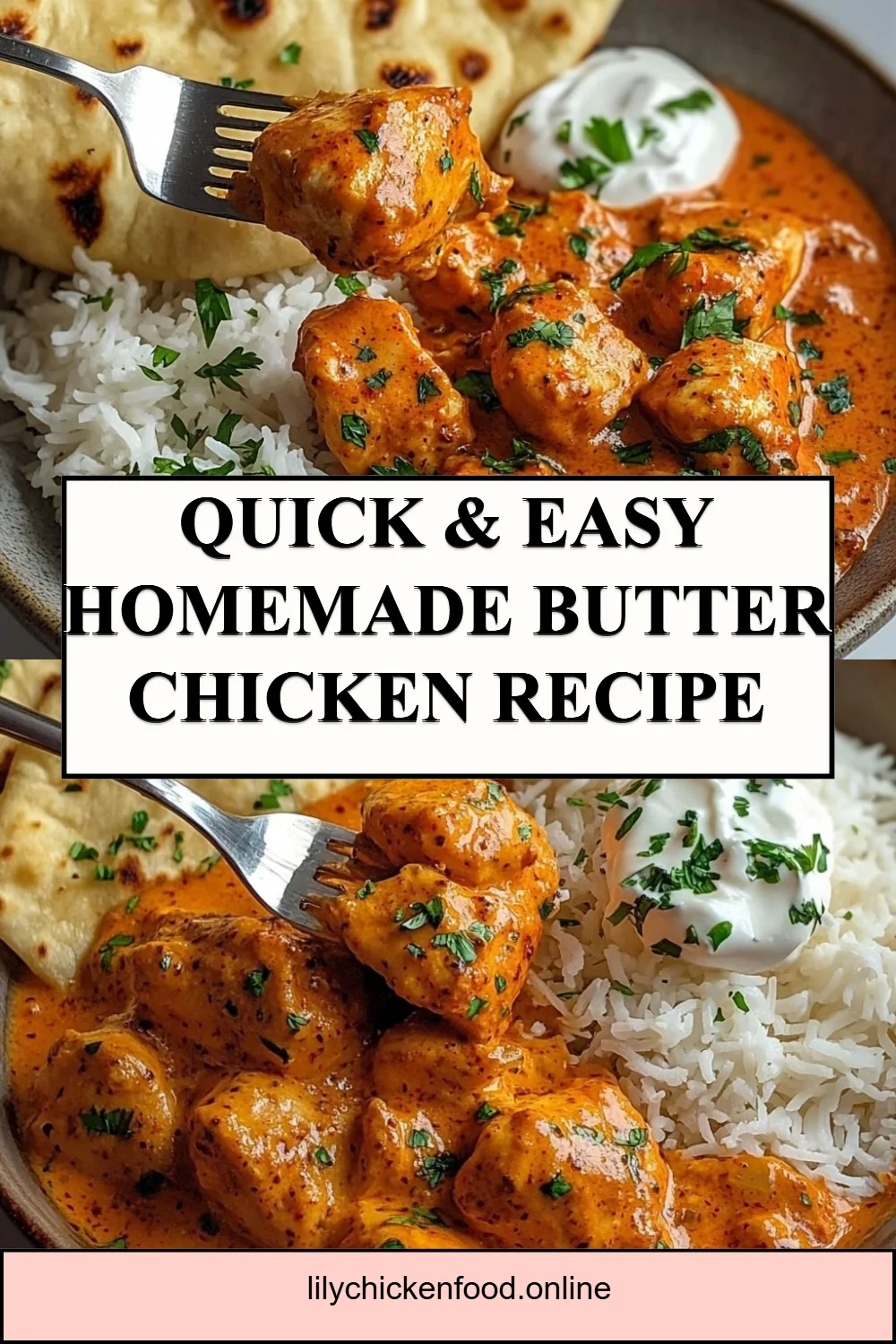 Quick & Easy Homemade Butter Chicken Recipe